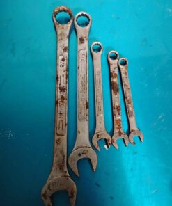 4 SAE craftsman wrenches