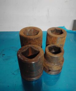 3 heavy wall impact sockets and 1 heavy wall adapter