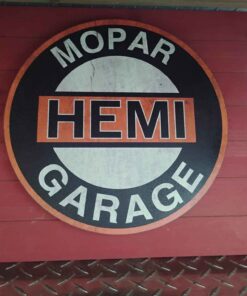 Mopar Hemi garage BACKLIT SIGN
