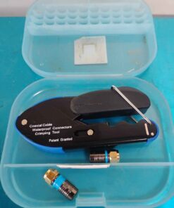 Coaxial cable tool and connectors