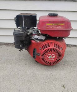 Honda approximately 9 horsepower engine is safe air breather assembly appears to have compression further testing done