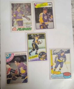 Hockey cards 5 Kings hockey cards