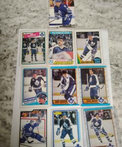 10 Toronto Maple Leafs Hockey cards