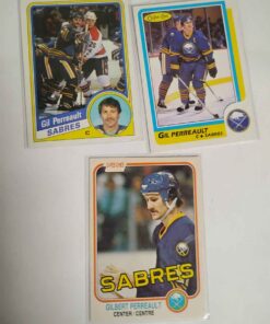 Hockey cards 3 Gil Perreault Sabres