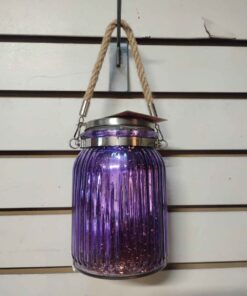 Purple solar hanging jar