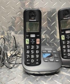 Set of two cordless Panasonic phones