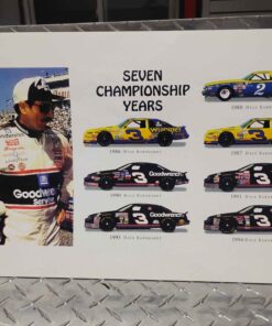 Dale Earnhardt.... 7 championship years poster