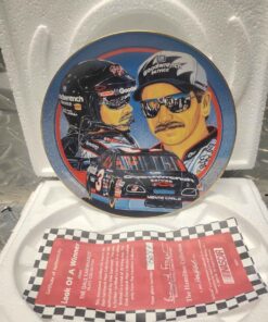 Dale Earnhardt.... Look of a winner limited edition collectible plate