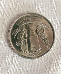 Stanley Cup 125th year anniversary quarter