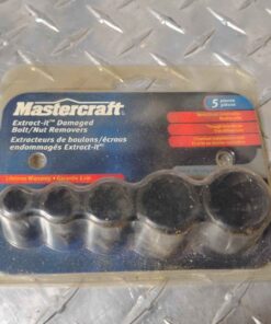 Mastercraft extracted damaged bold extraction tool set