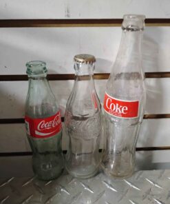 Qty 3 Coca Cola bottles