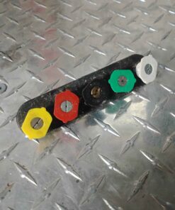5 piece Quick change pressure washer nozzle set with holder