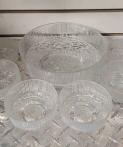 7 piece frosted Berry set