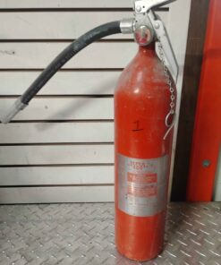 Fire extinguisher may need recharge