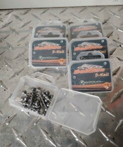 6 packs of nail style fishing weights