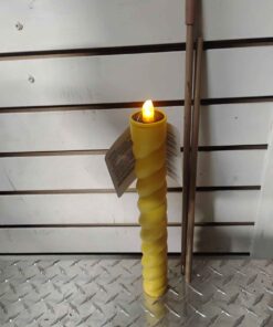 Solar candle....can be used on a single or double supplied stake