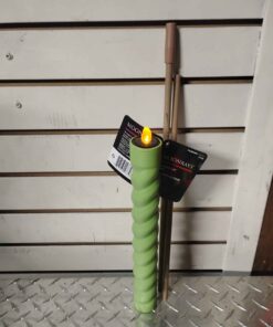 Solar candle....can be used on a single or double supplied stake