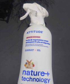 Attitudes fruit and vegetable wash