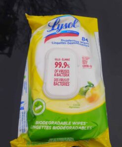 Lysol citrus wipes