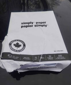 Simply paper pack of 500 ... distressed packaging