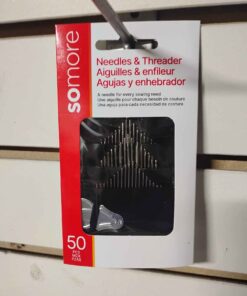 Somore pack of 50 needles and threader