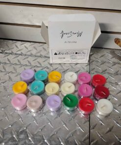 18 assorted scent tea light candles