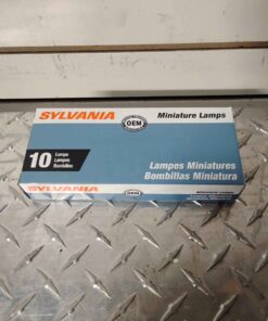 Sylvania pack of 10 light bulbs