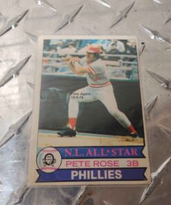 Vintage Pete Rose Baseball card
