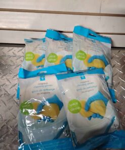 5 packs of latex gloves