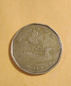 2004 Olympic loonie