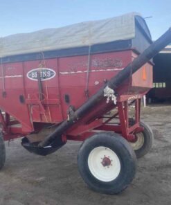 400 bu Bruns Grain Wagon with unloading auger