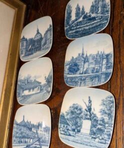 Denmark porcelain mini wall plates