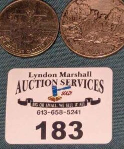 1984 & 200th commemorative 1989 Cdn Silver dollar