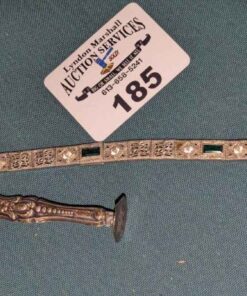 Sterling bracelet and Seal press