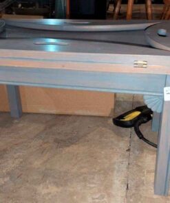 Side table with drop down extensions