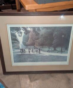 "Children, Parc Monceau" by Harold Altman - Artist Proof signed in pencil