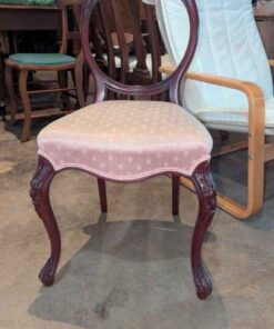 Vintage style wooden occasional chair