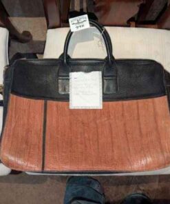 Michael Rowland leather briefcase