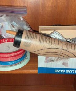 Rolling pin, pastry mat, decorating tool, scissors, disposable plates, etc