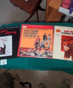 Midnight Express, The Good, the bad, the Ugly & Clint Eastwood record Album Soundtracks