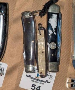 Buck Creek, Mother of Pearl & Colt Pocket knives