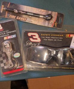 Tire Gauge, Bottle opener & Safety eyewear