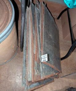 Star stamped Tin panels