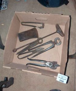 Snips, axe head, etc