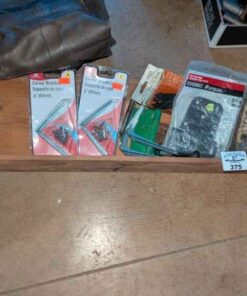 Assorted Brackets and hinges
