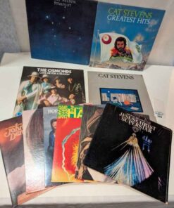 Cat Stevens, Willie Nelson, The Osmonds, etc Record Albums