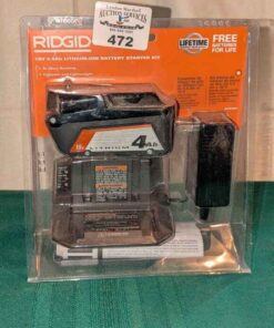 Ridgid 18v Battery Starter kit