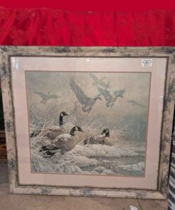 "Winter Retreat" Framed print