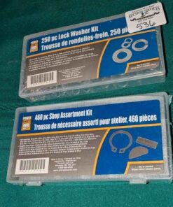Powerfist Lock washer & shop assortment kits -unopened
