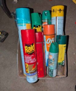 Gap filler, insect repellants